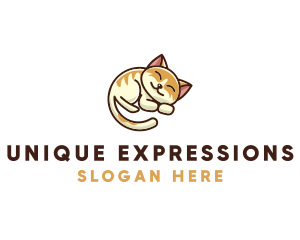 Pet Cat Vet logo design