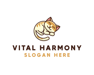 Pet Cat Vet logo design