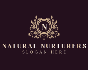 Flower Organic Beauty logo design