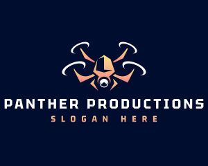 Camera Drone Production logo design