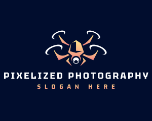 Camera Drone Production logo design