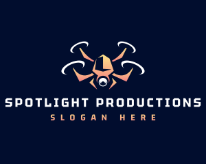 Camera Drone Production logo design