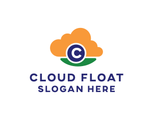 High Tech Cloud logo design