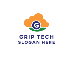 High Tech Cloud logo design