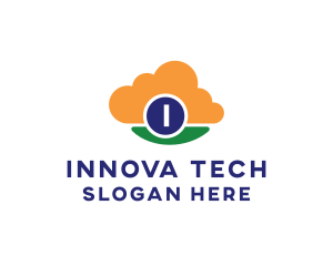 High Tech Cloud logo design