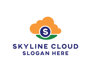 High Tech Cloud logo design