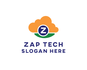 High Tech Cloud logo design