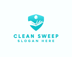 Clean Hand Washing logo design