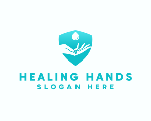 Clean Hand Washing logo design