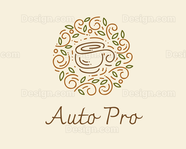 Coffee Tea Cafe Logo