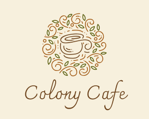 Coffee Tea Cafe  logo design