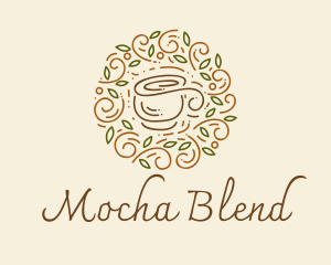 Coffee Tea Cafe  logo design