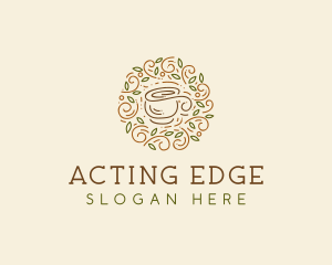 Coffee Tea Cafe  logo design