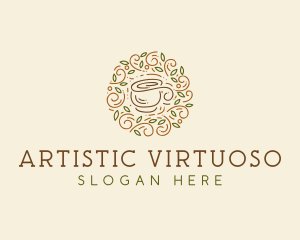 Coffee Tea Cafe  logo design