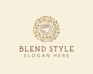 Coffee Tea Cafe  logo design