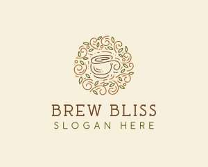 Coffee Tea Cafe  logo design