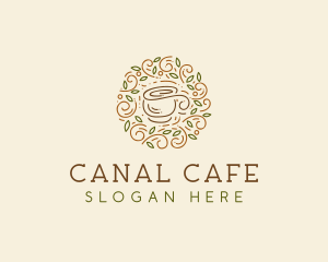 Coffee Tea Cafe  logo design