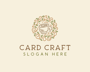 Coffee Tea Cafe  logo design