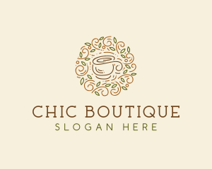 Coffee Tea Cafe  logo design