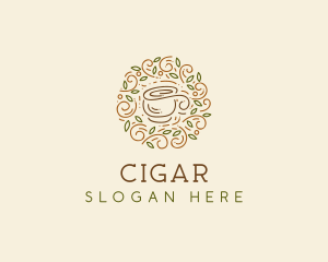 Coffee Tea Cafe  logo design