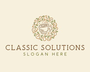 Coffee Tea Cafe  logo design