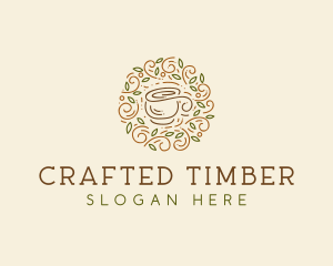 Coffee Tea Cafe  logo design