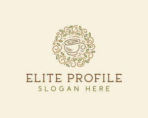 Coffee Tea Cafe  logo design