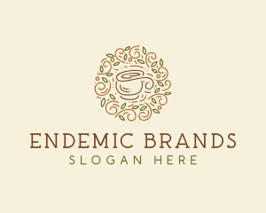 Coffee Tea Cafe  logo design