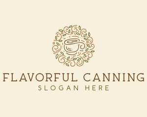 Coffee Tea Cafe  logo design