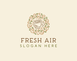 Coffee Tea Cafe  logo design