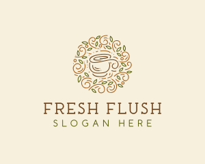 Coffee Tea Cafe  logo design