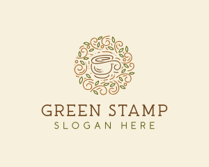 Coffee Tea Cafe  logo design