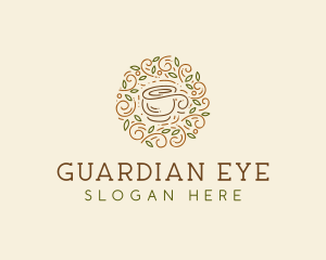 Coffee Tea Cafe  logo design