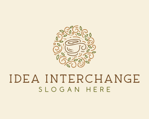 Coffee Tea Cafe  logo design