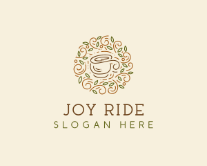 Coffee Tea Cafe  logo design