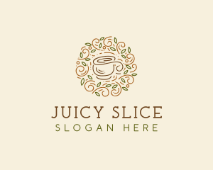 Coffee Tea Cafe  logo design