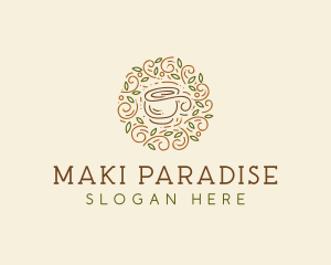 Coffee Tea Cafe  logo design