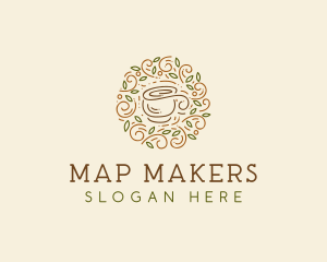 Coffee Tea Cafe  logo design