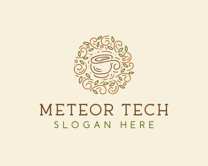 Coffee Tea Cafe  logo design