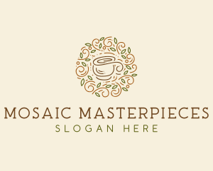 Coffee Tea Cafe  logo design