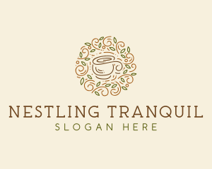 Coffee Tea Cafe  logo design