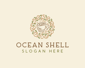 Coffee Tea Cafe  logo design