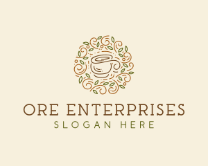 Coffee Tea Cafe  logo design