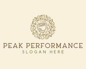 Coffee Tea Cafe  logo design