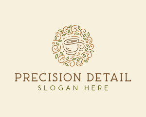 Coffee Tea Cafe  logo design