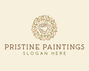 Coffee Tea Cafe  logo design