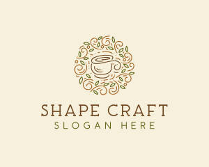 Coffee Tea Cafe  logo design