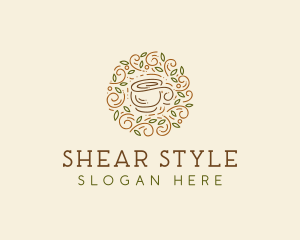 Coffee Tea Cafe  logo design