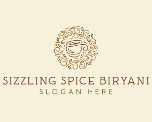 Coffee Tea Cafe  logo design