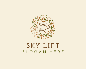 Coffee Tea Cafe  logo design